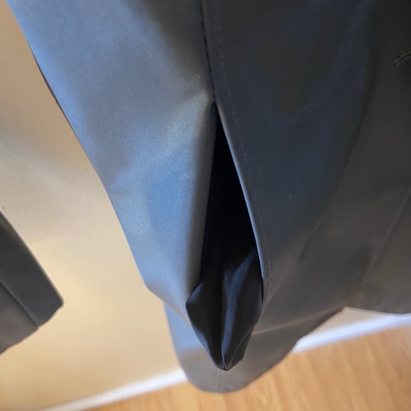 Utex Design Grey Short Trench-coat size 10 - Picture 7 of 13